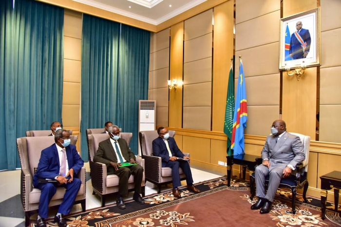 Le Soudan sollicite l&#039;arbitrage du Président Tshisekedi sur le litige qui l&#039;oppose à l&#039;Egypte et à l’Ethiopie