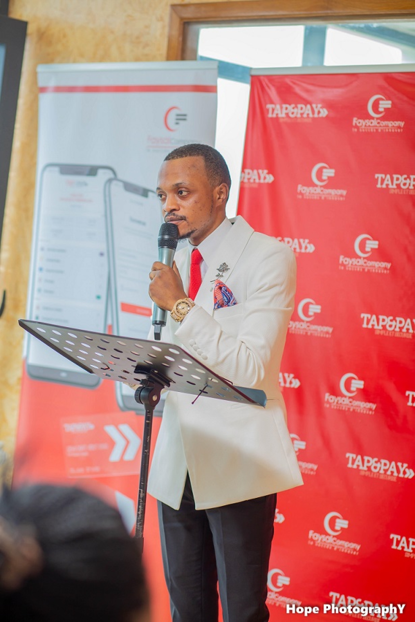 Le jeune entrepreneur Faysal Axam Madjaliwa
